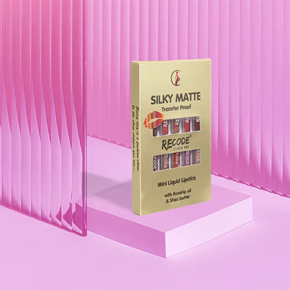 Recode Silky Matte Mini Liquid Lipstick 15ml (1.50ml x 10)