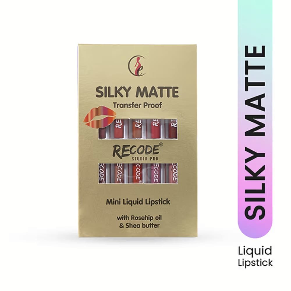 Recode Silky Matte Mini Liquid Lipstick 15ml (1.50ml x 10)