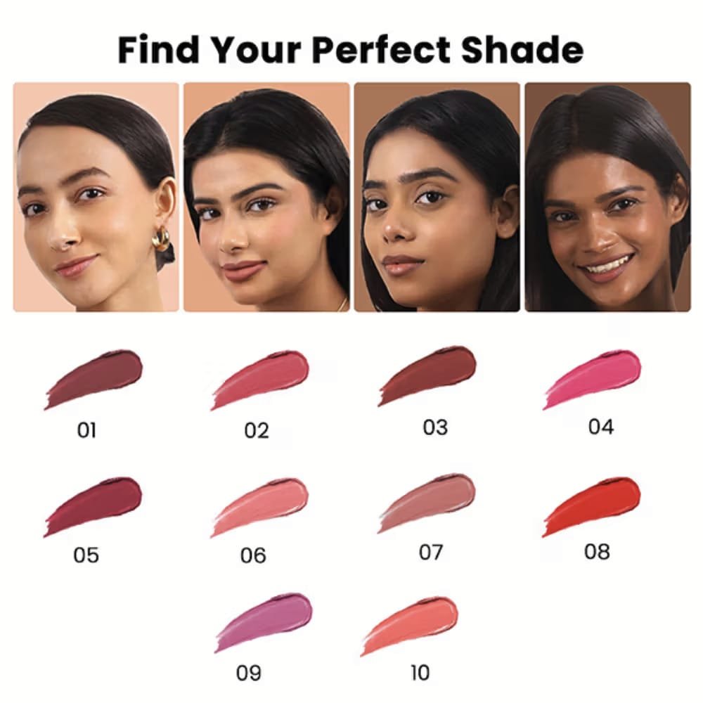 Recode Silky Matte Mini Liquid Lipstick 15ml (1.50ml x 10)