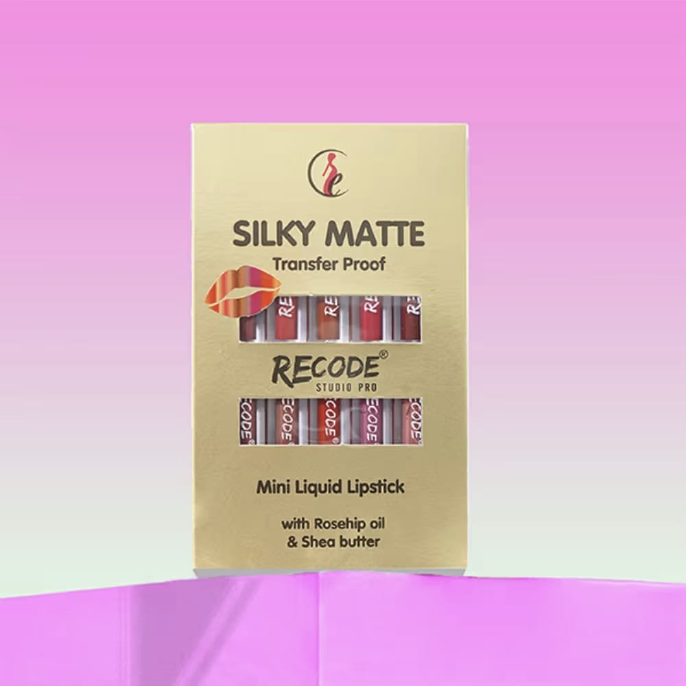 Recode Silky Matte Mini Liquid Lipstick 15ml (1.50ml x 10)