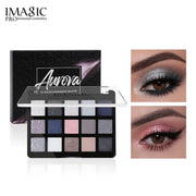 IMAGIC 15 COLOUR EYESHADOW PALETTE -AURORA EY-362