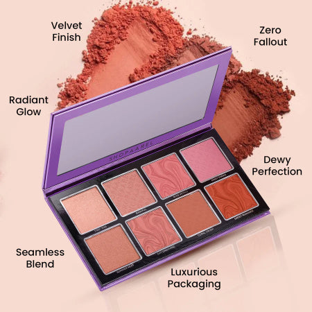 SHOPAAREL BIG BANG BLUSHER PALETTE - 01