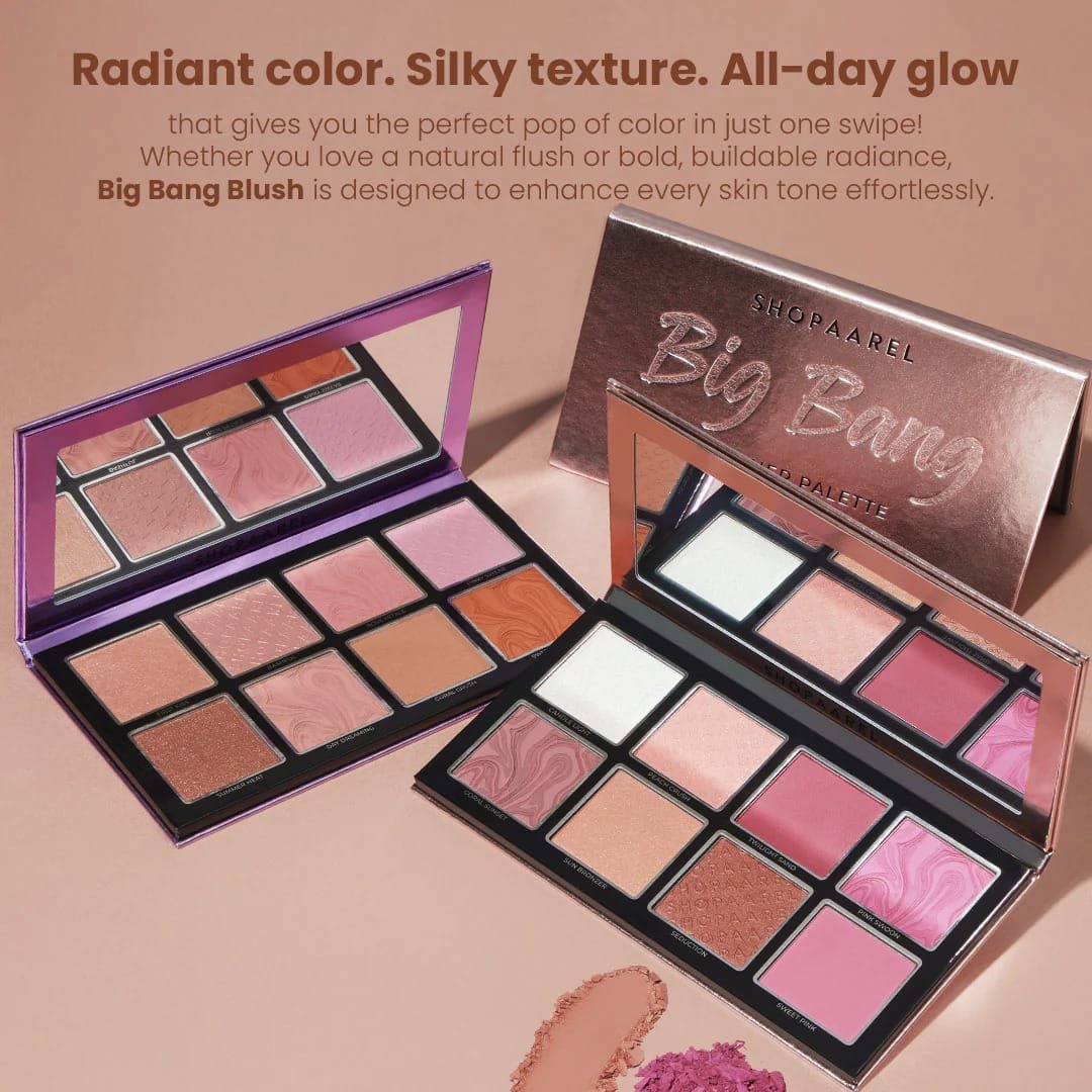 SHOPAAREL BIG BANG BLUSHER PALETTE - 02