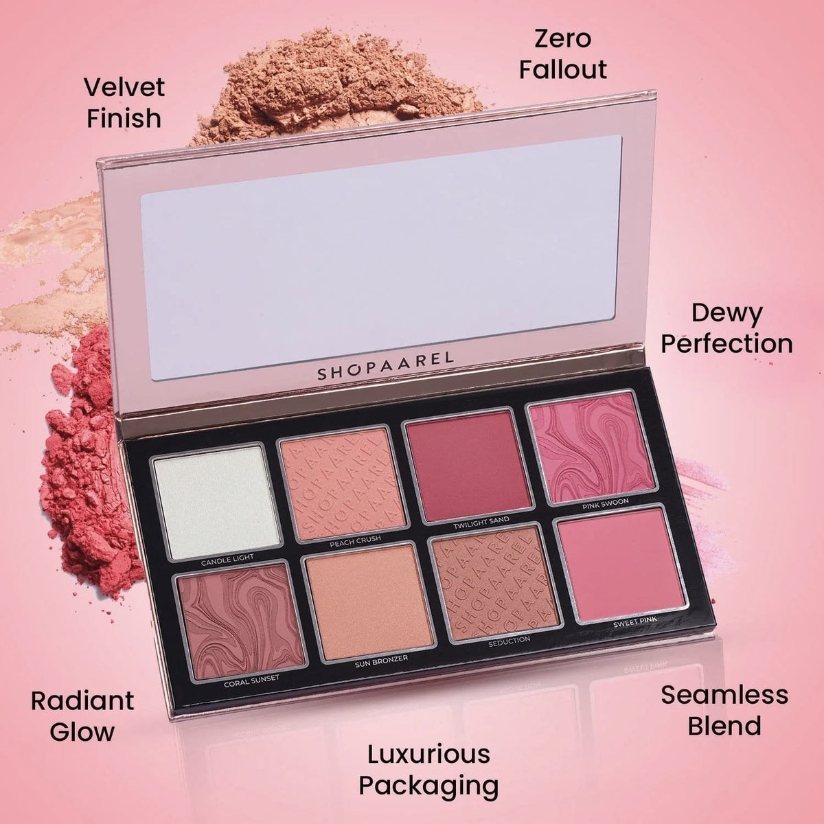 SHOPAAREL BIG BANG BLUSHER PALETTE - 02