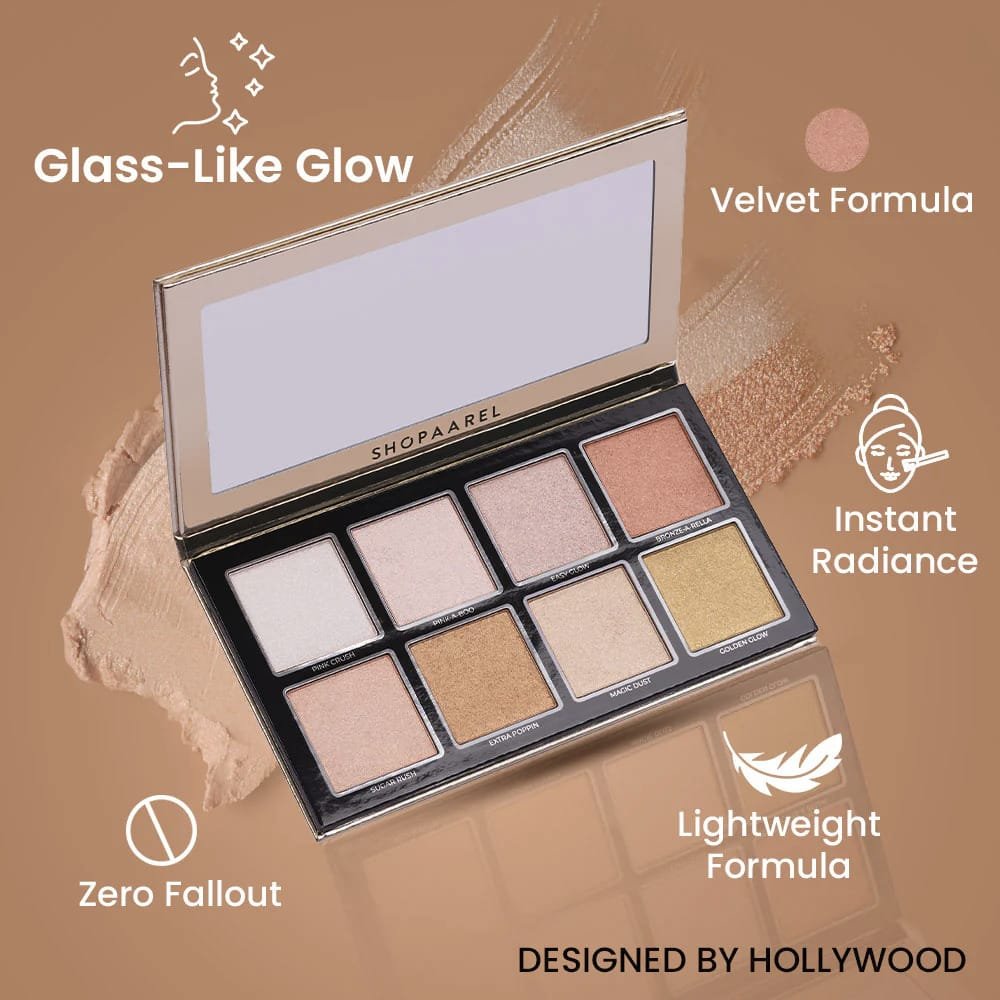 SHOPAAREL STUDIO GLOW - HIGHLIGHTER PALETTE
