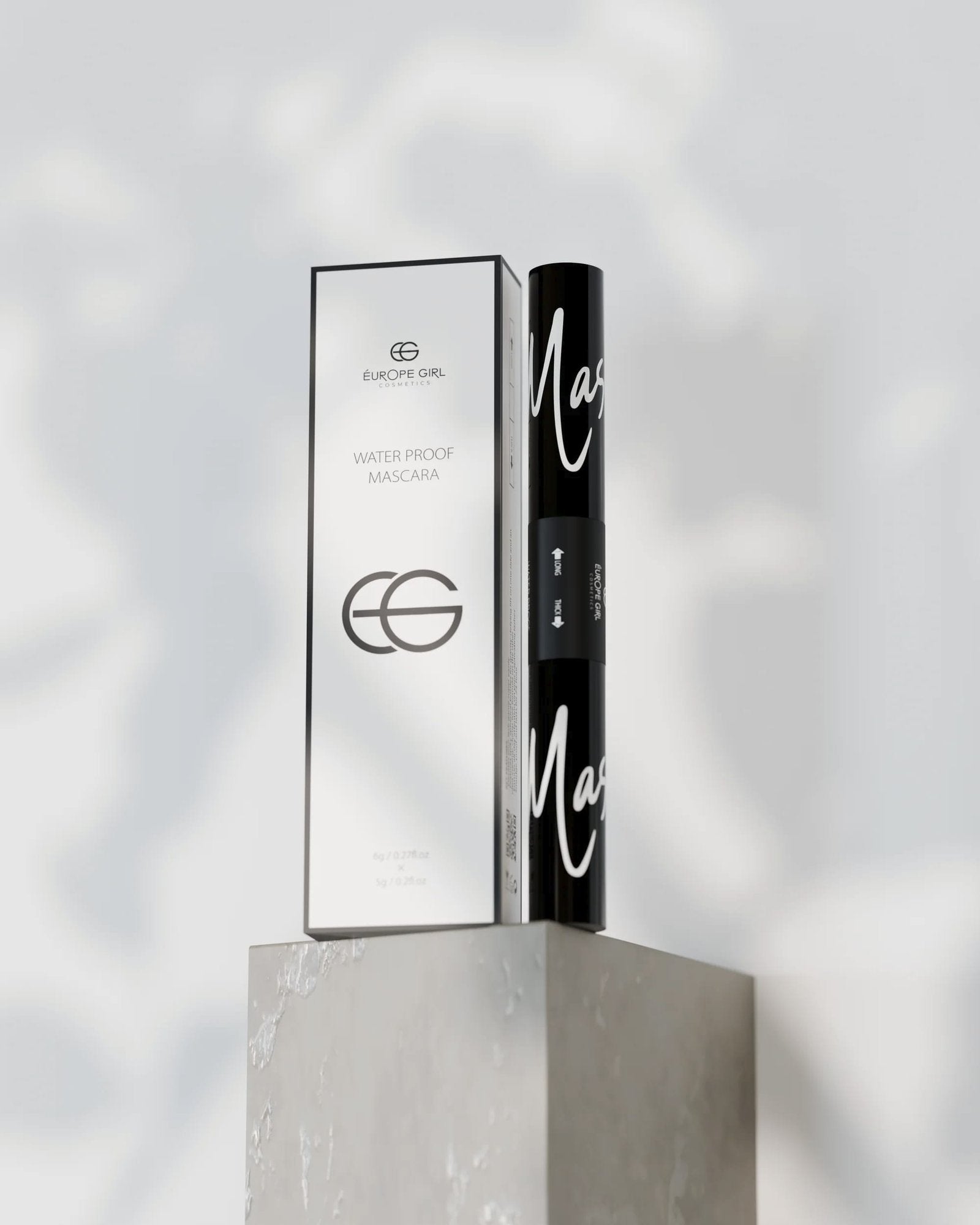 EUROPE GIRL Water proof Mascara 2 in 1 6 GM X 5 GM