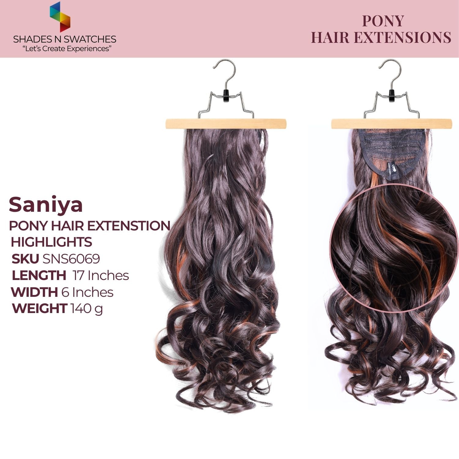 PONY HAIR EXTENSIONS SIMRAN