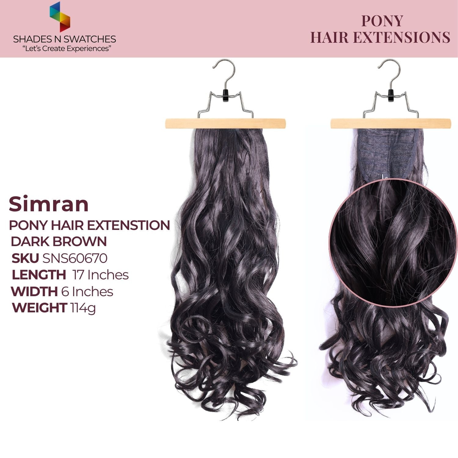 PONY HAIR EXTENSIONS SIMRAN