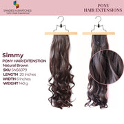 PONY HAIR EXTENSIONS SIMMY