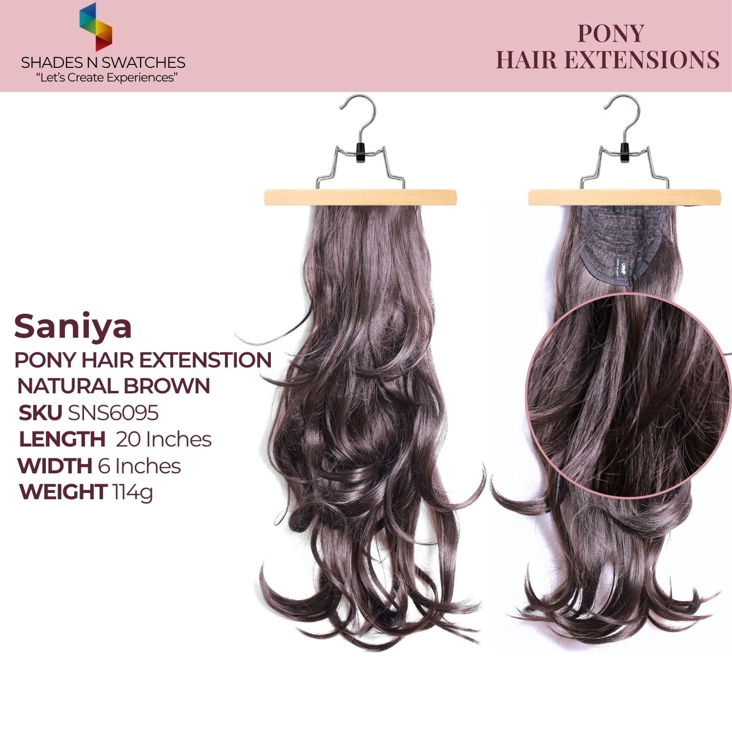 PONY HAIR EXTENSIONS SANIYA