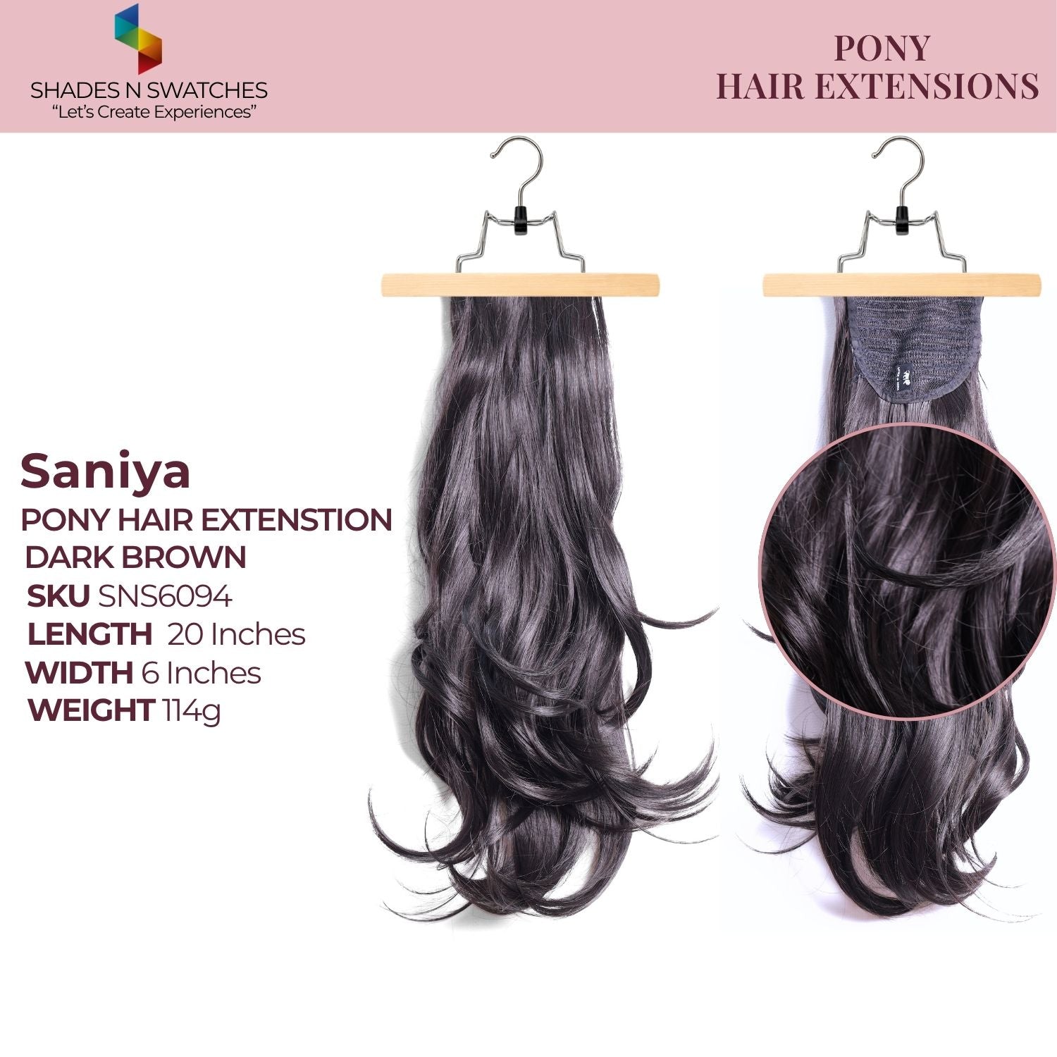 PONY HAIR EXTENSIONS SANIYA