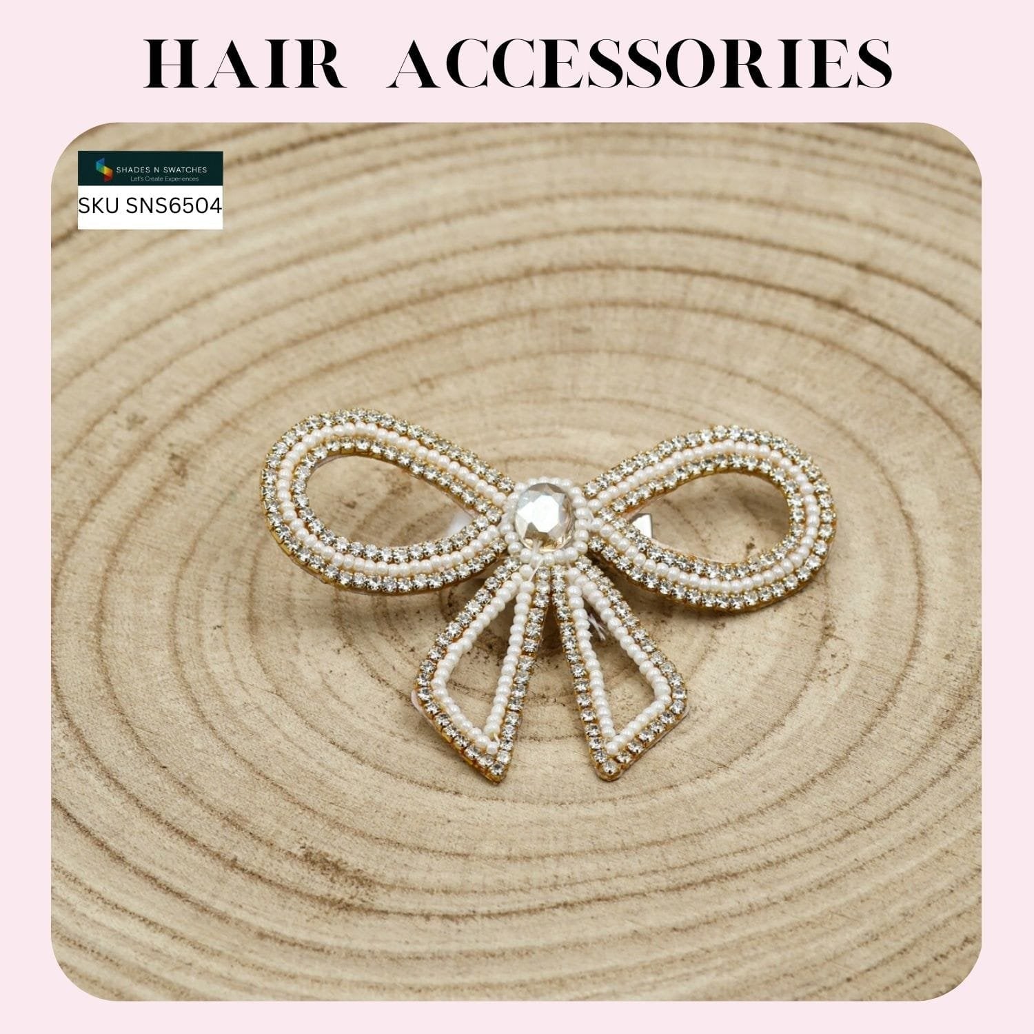 SMALL HAIR BOW SINGLE PIECE