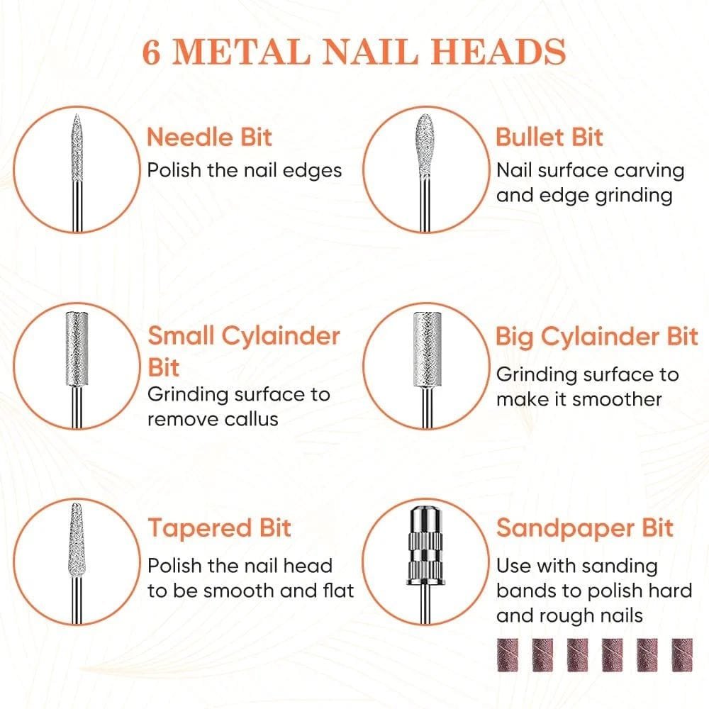 NAIL DRILL MACHINE SET 45000RPM sg710