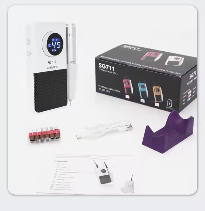 NAIL DRILL MACHINE 45000 RPM SG711