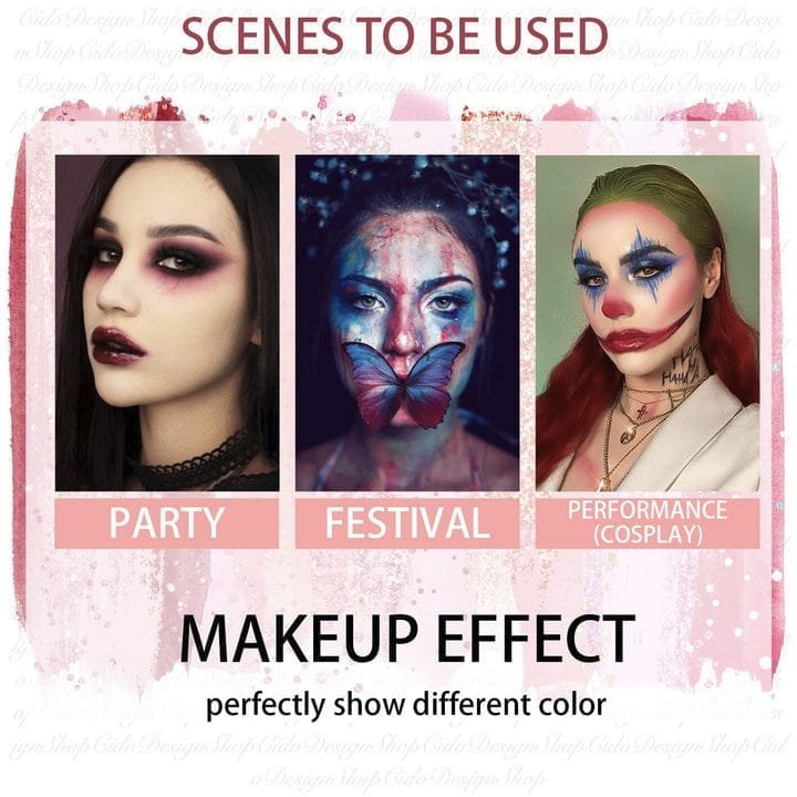 BEAUTY GLAZED ART OF COLOR BODY PAINT