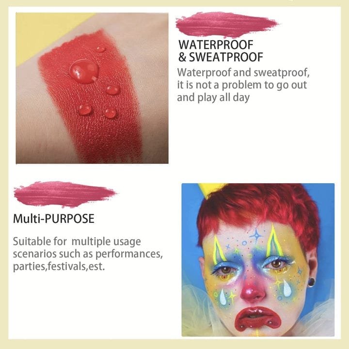 BEAUTY GLAZED ART OF COLOR BODY PAINT