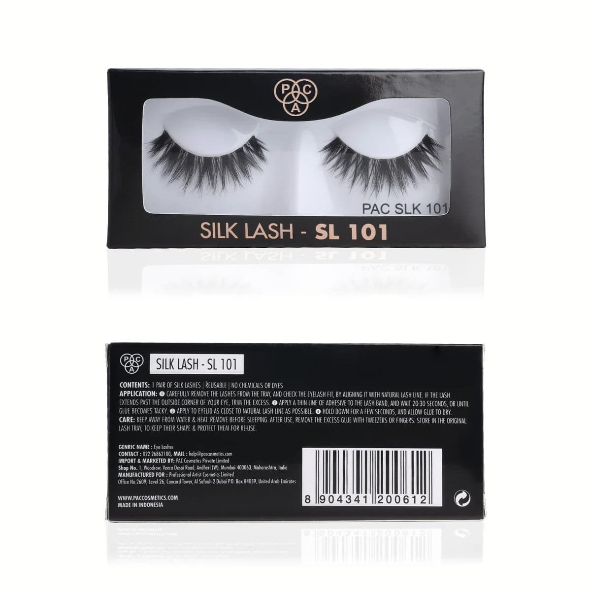 PAC SILK LASHES - 1 PAIR