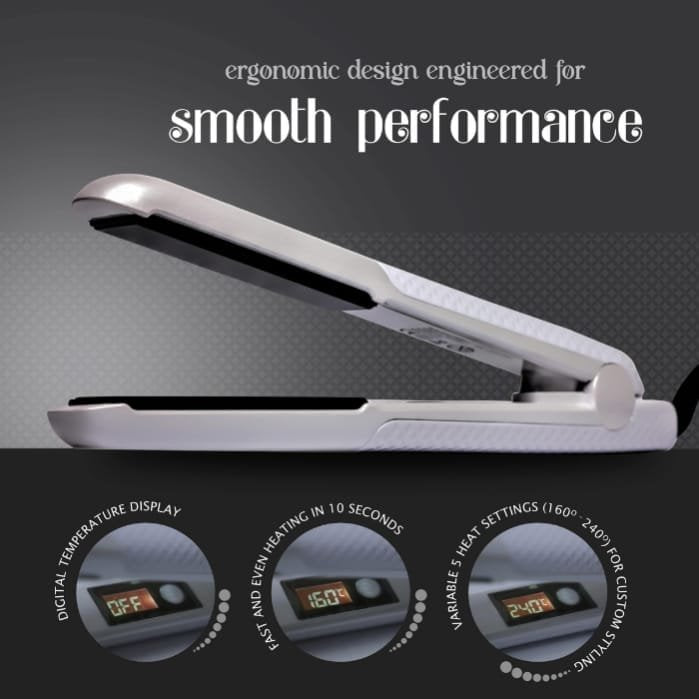 ACEE PRO CERAMIC CARE STRAIGHTNER PEARL WHITE