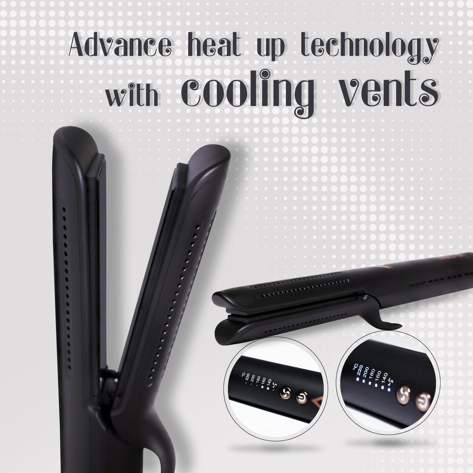 ACEE PRO DUO AIRFLOW ONYX BLACK - STRAIGHT&CURL