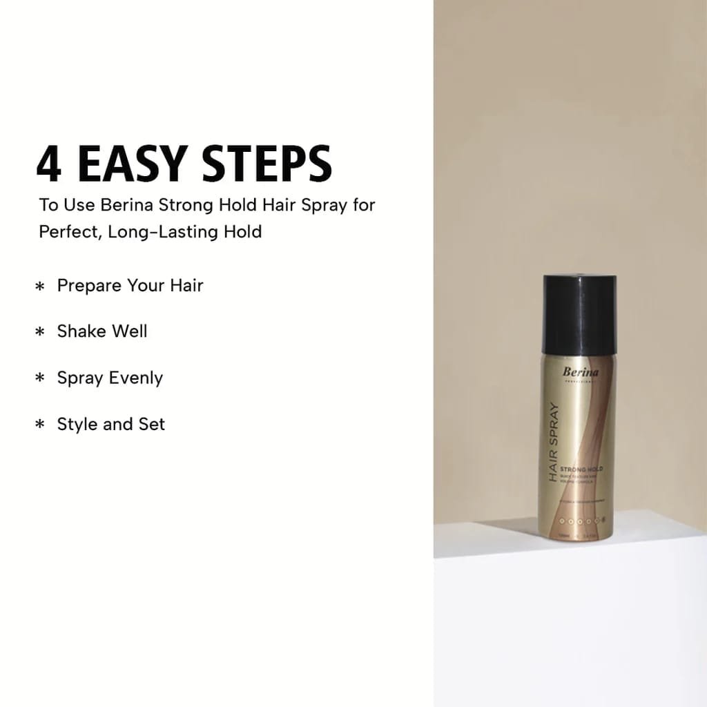 BERINA HAIR SPRAY STRONG HOLD 6NO- 250ML