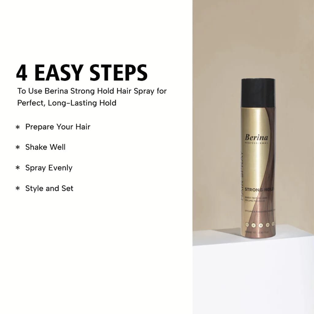 BERINA HAIR SPRAY STRONG HOLD 6NO- 250ML