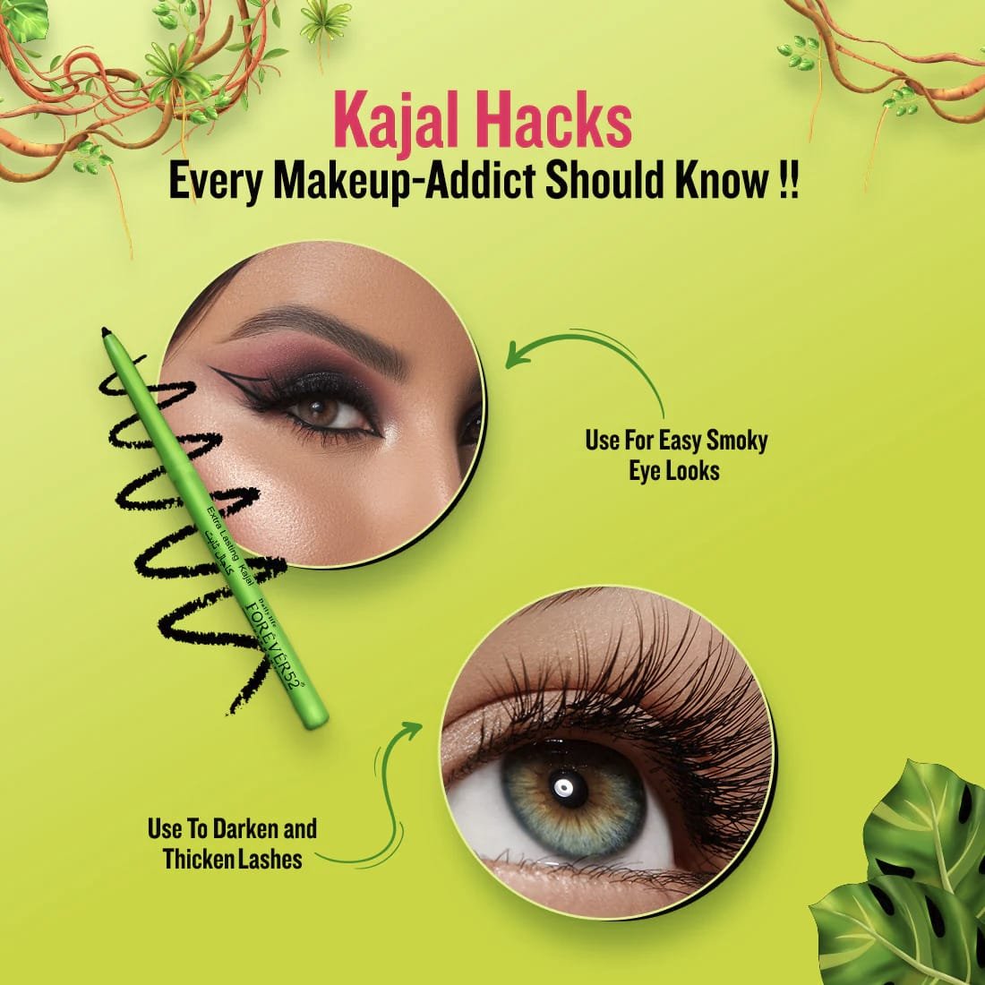 FOREVER 52 AMAZONIC EXTRA LASTING KAJAL 0.35 GM