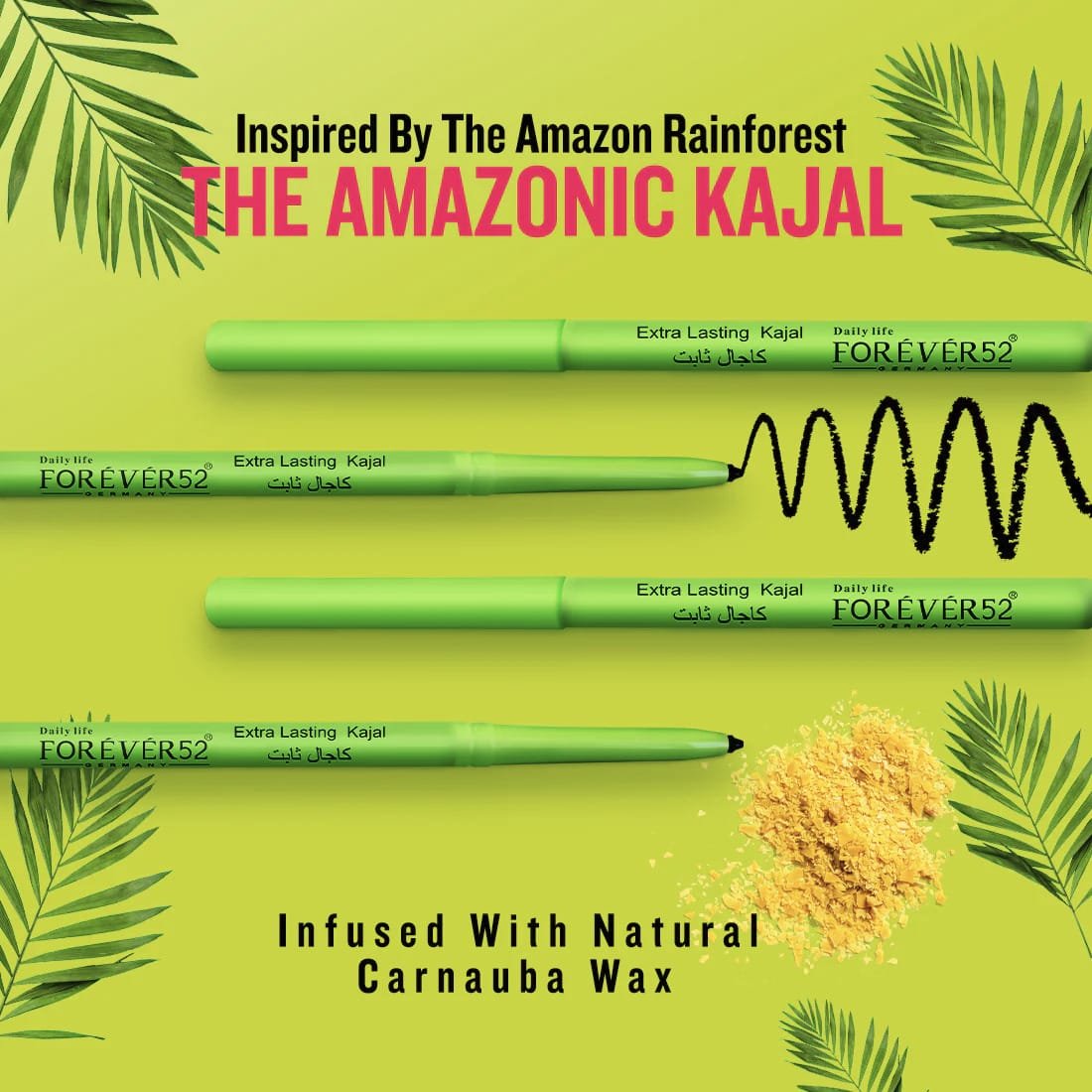 FOREVER 52 AMAZONIC EXTRA LASTING KAJAL 0.35 GM