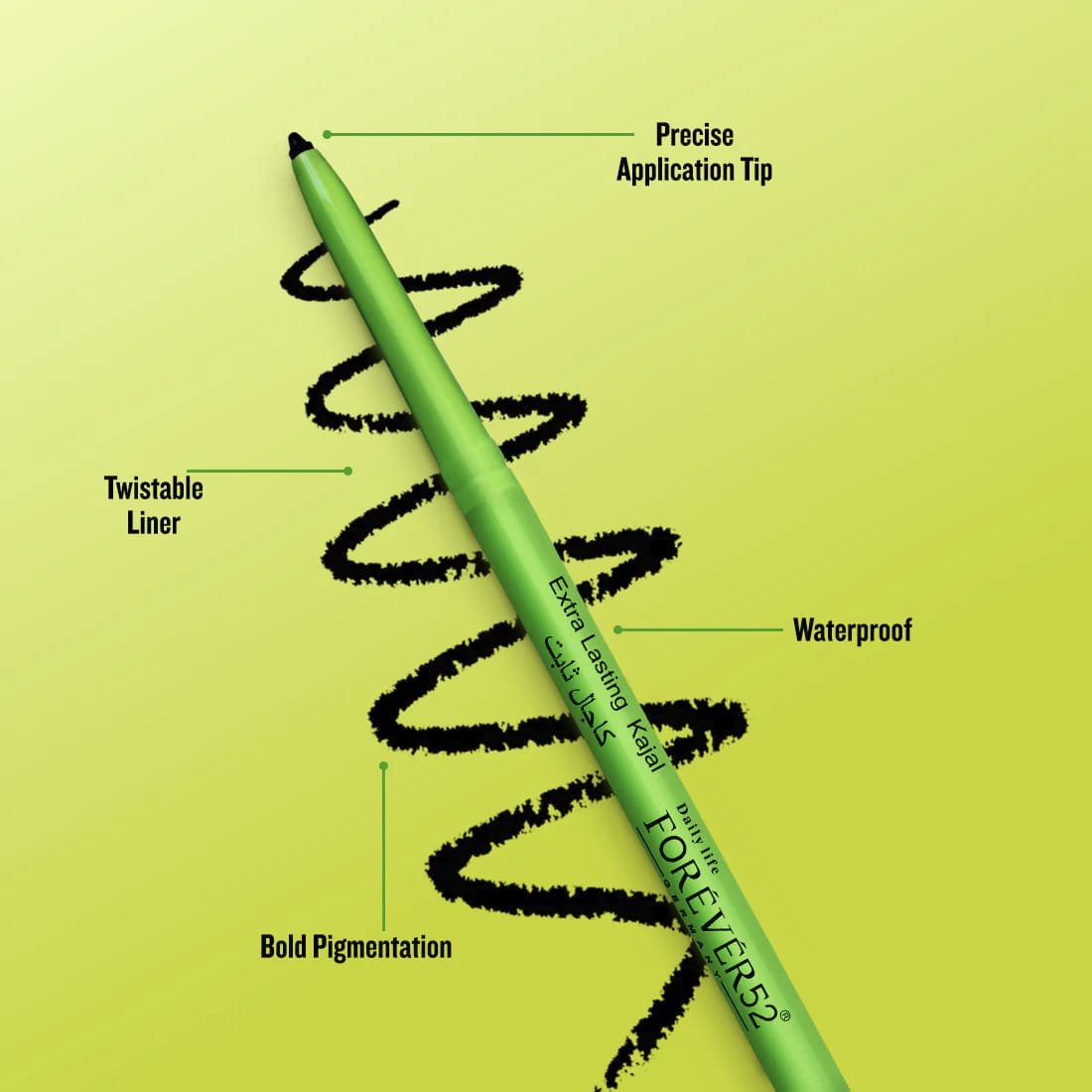 FOREVER 52 AMAZONIC EXTRA LASTING KAJAL 0.35 GM
