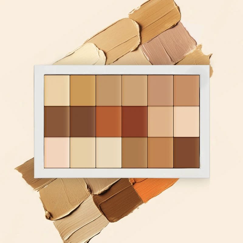 SHOPAAREL 18 COLOR CONCEALER PALETTE 43.2 GM