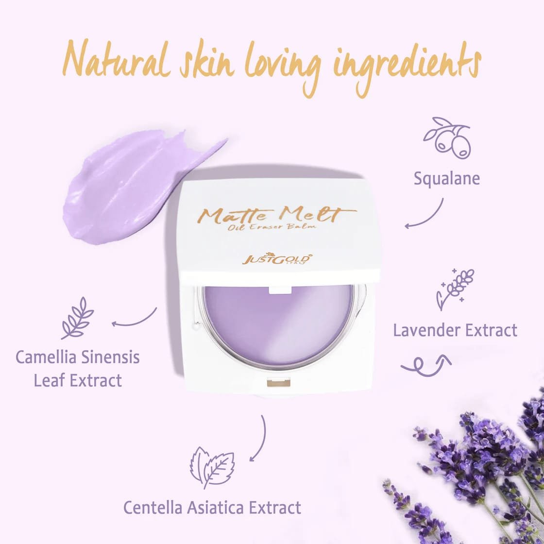 JUST GOLD MATTE MELT OIL ERASER BALM