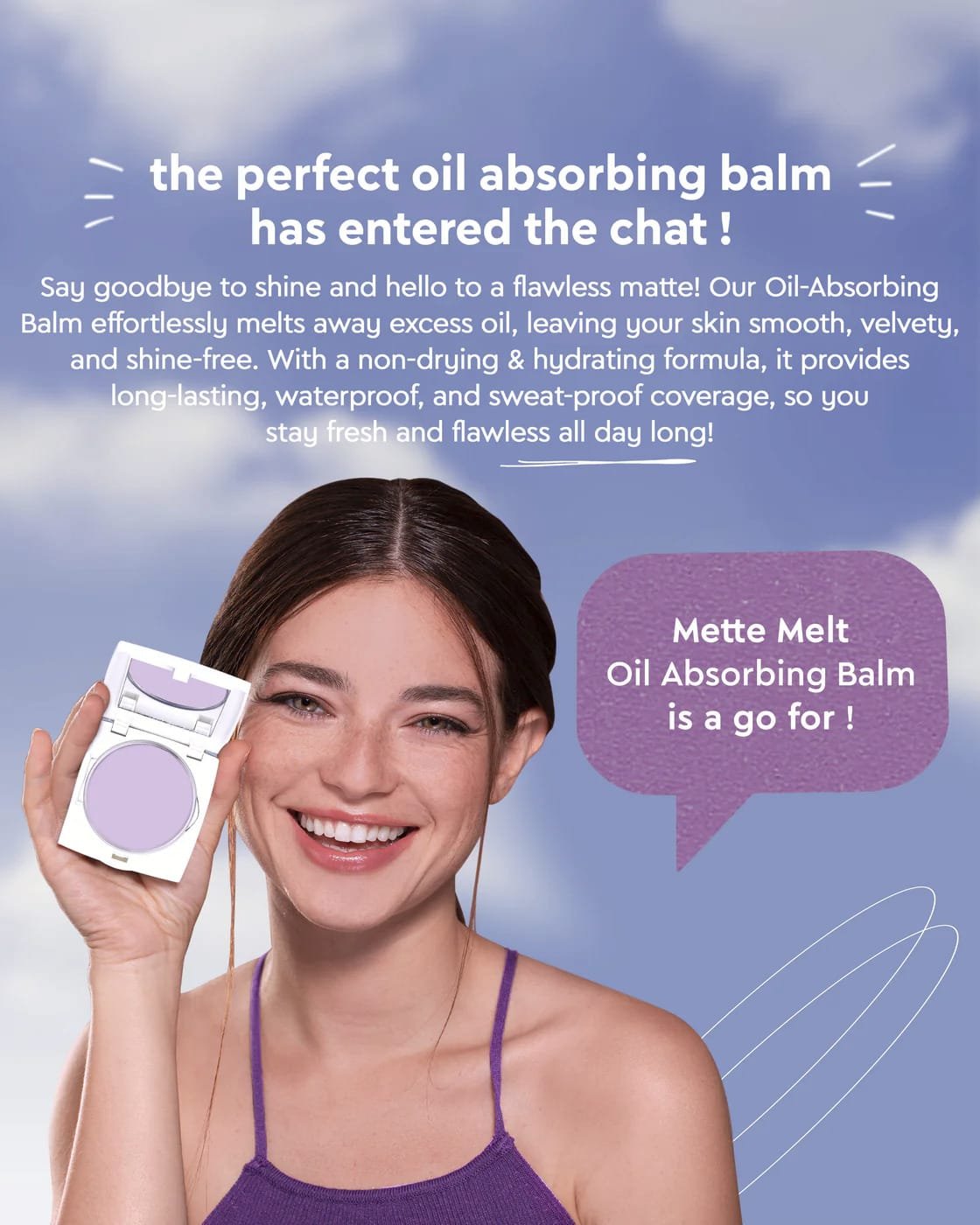 JUST GOLD MATTE MELT OIL ERASER BALM