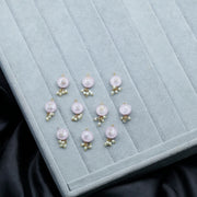 HAIR CHARMS - SHELL BUTTON 10 PCS PACK