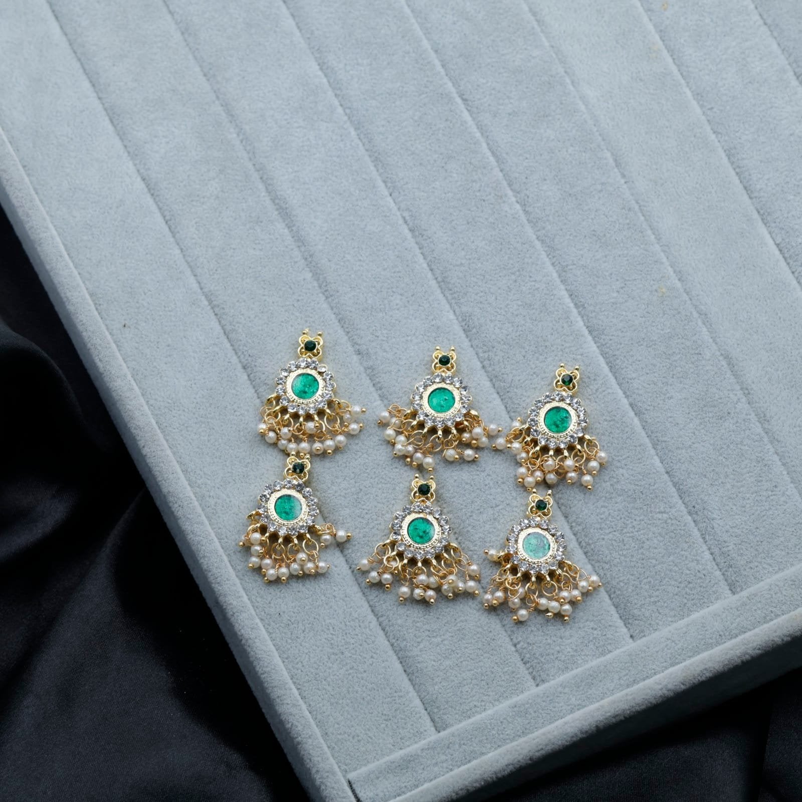 HAIR CHARMS - JODHA BAI 6 PCS SET