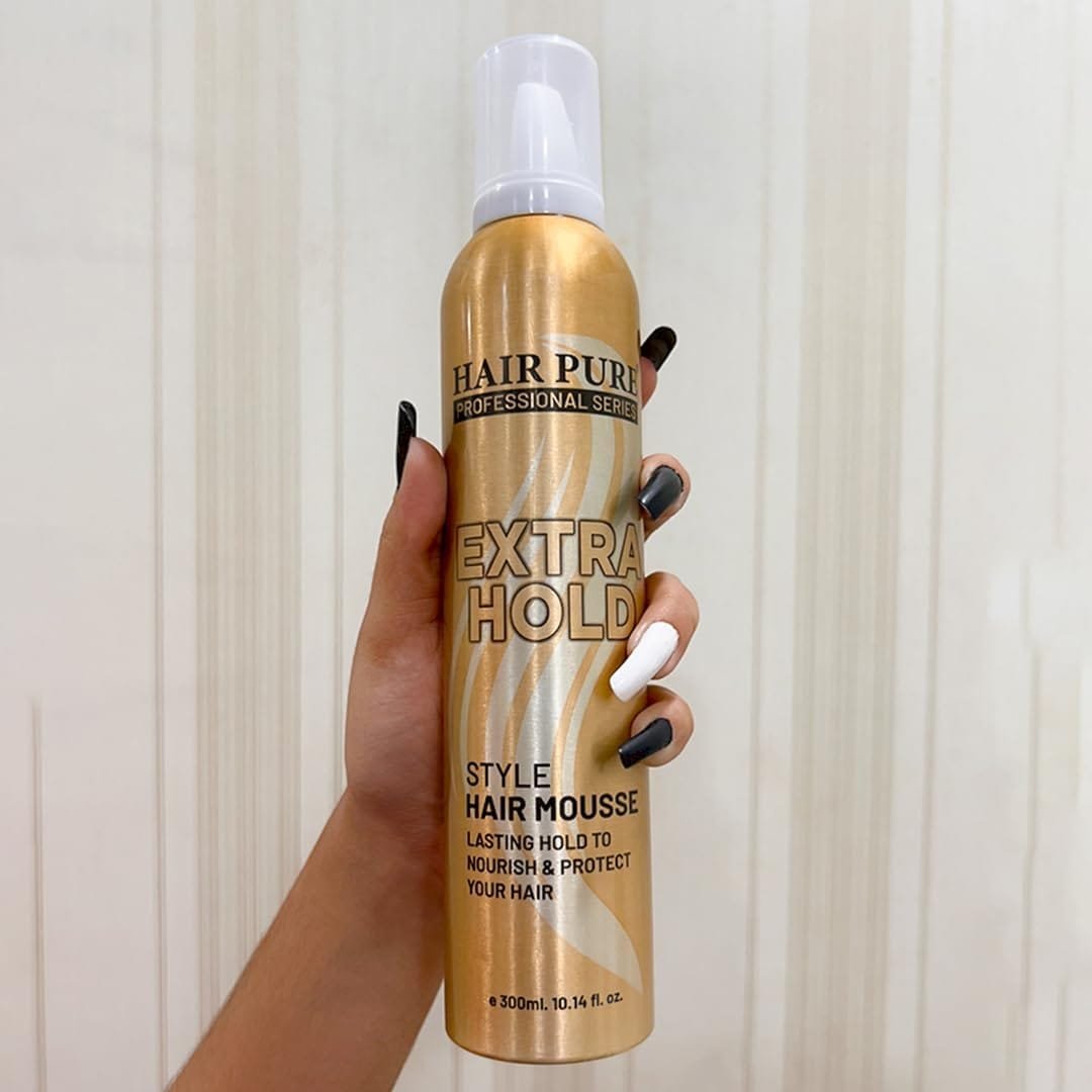 HAIR PURE EXTRA HOLD HAIR MOUSSE