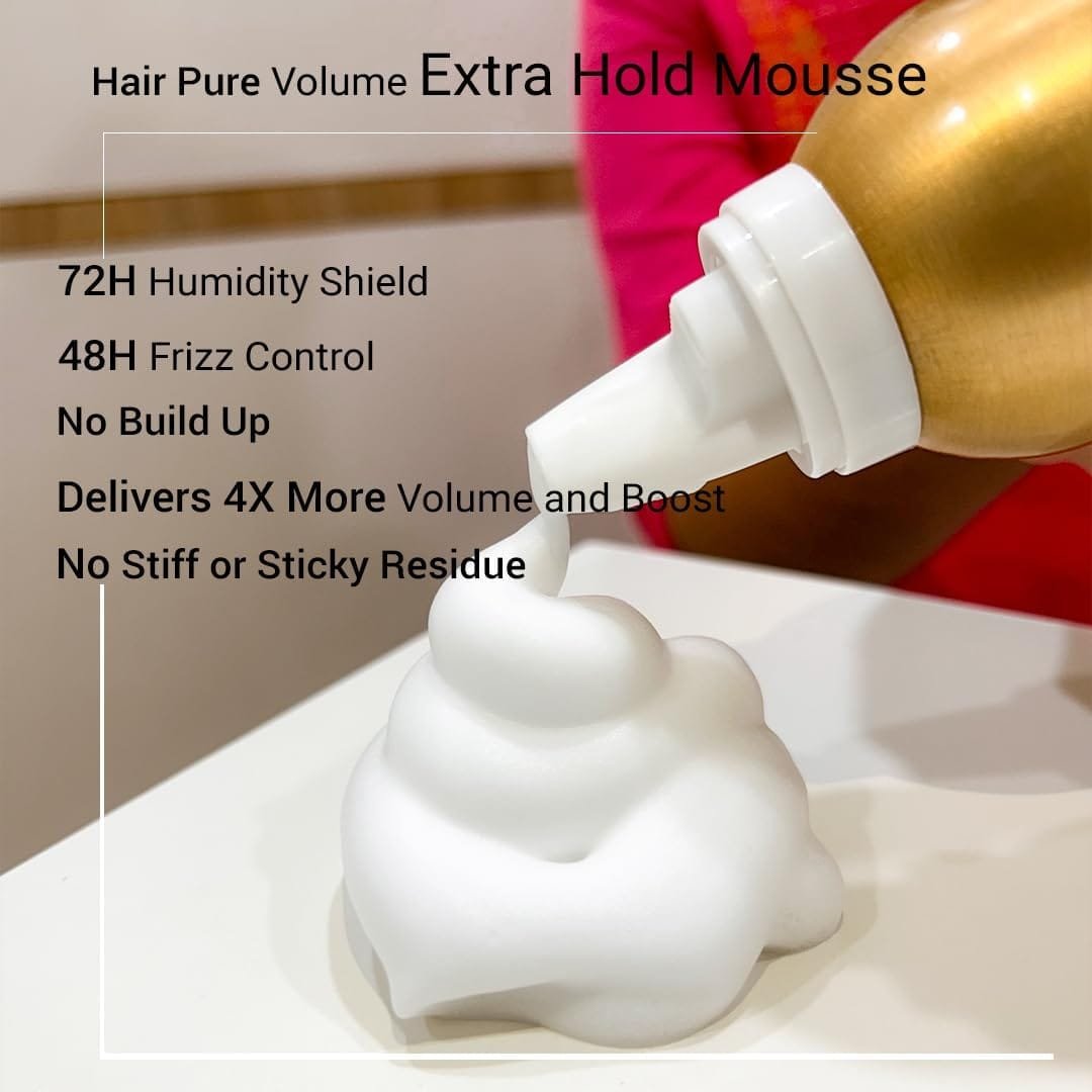 HAIR PURE EXTRA HOLD HAIR MOUSSE