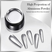BORN PRETTY Super Shiny Silver Metal Painting Gel