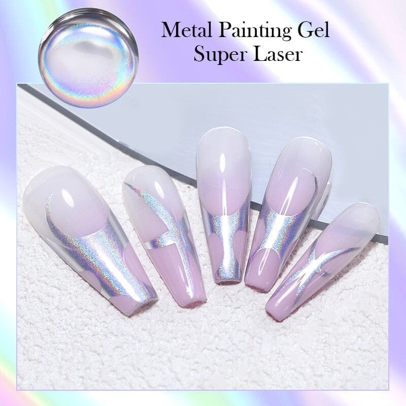 BORN PRETTY Super Laser Metal Painting Gel 5M