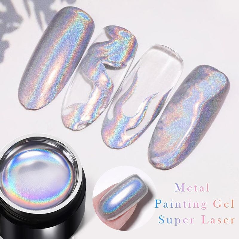BORN PRETTY Super Laser Metal Painting Gel 5M