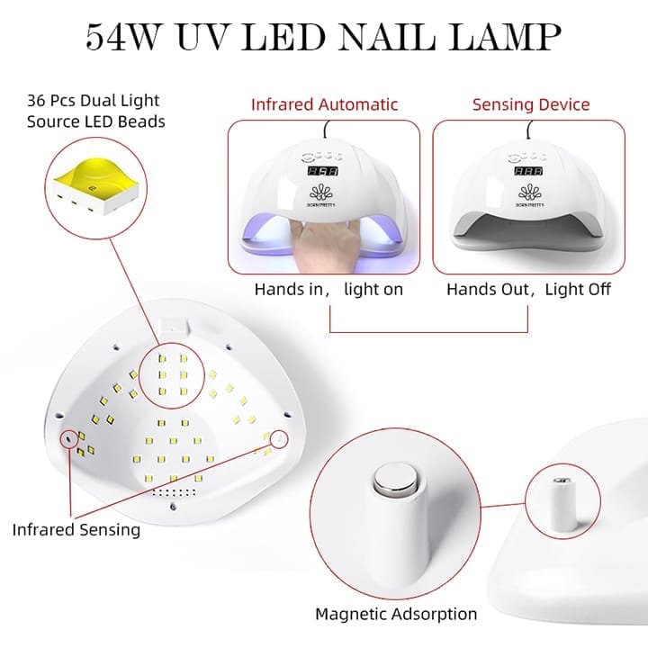 BORN PRETTY PRO 54W UV LAMP