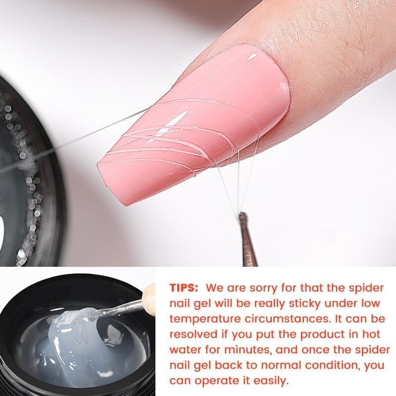 BORN PRETTY Semi-Solid Clear Spider Gel