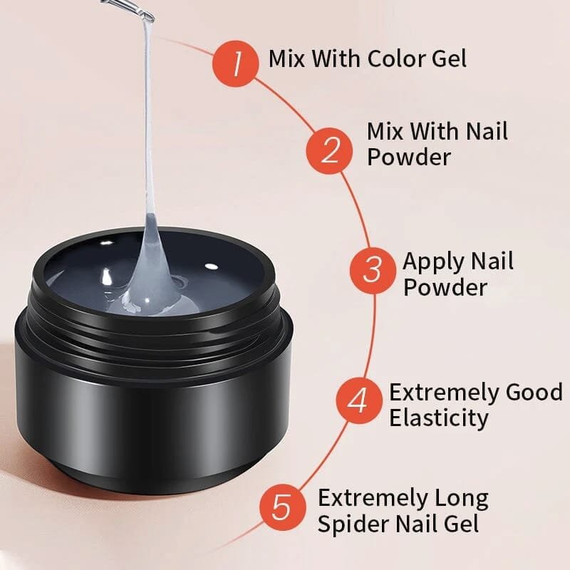 BORN PRETTY Semi-Solid Clear Spider Gel