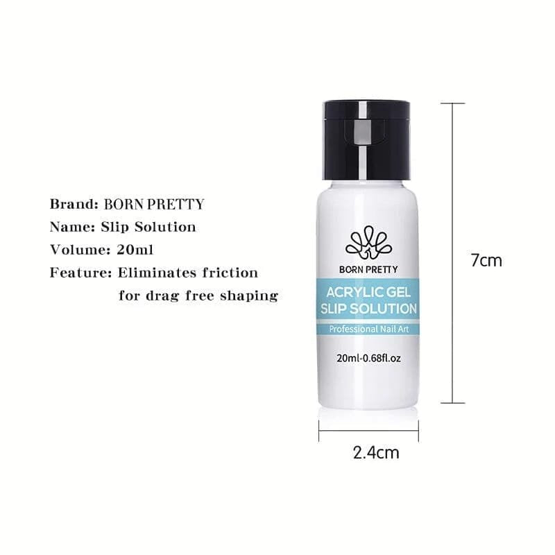 BORN PRETTY ACRYLIC GEL Slip Solution 20ML