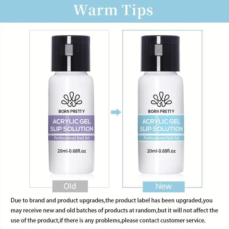 BORN PRETTY ACRYLIC GEL Slip Solution 20ML