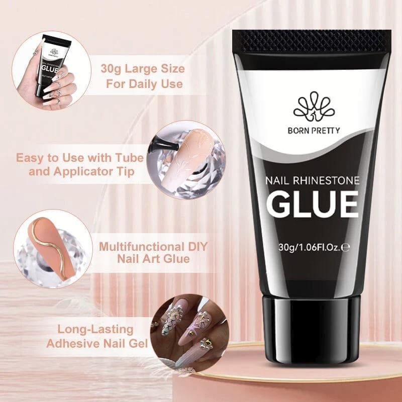 BORN PRETTY Nail Rhinestone Glue 30G