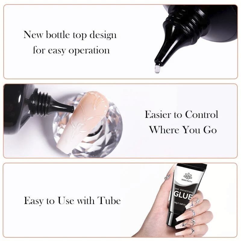 BORN PRETTY Nail Rhinestone Glue 30G