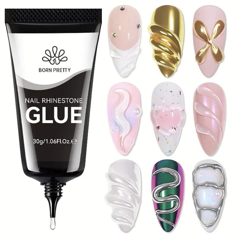 BORN PRETTY Nail Rhinestone Glue 30G