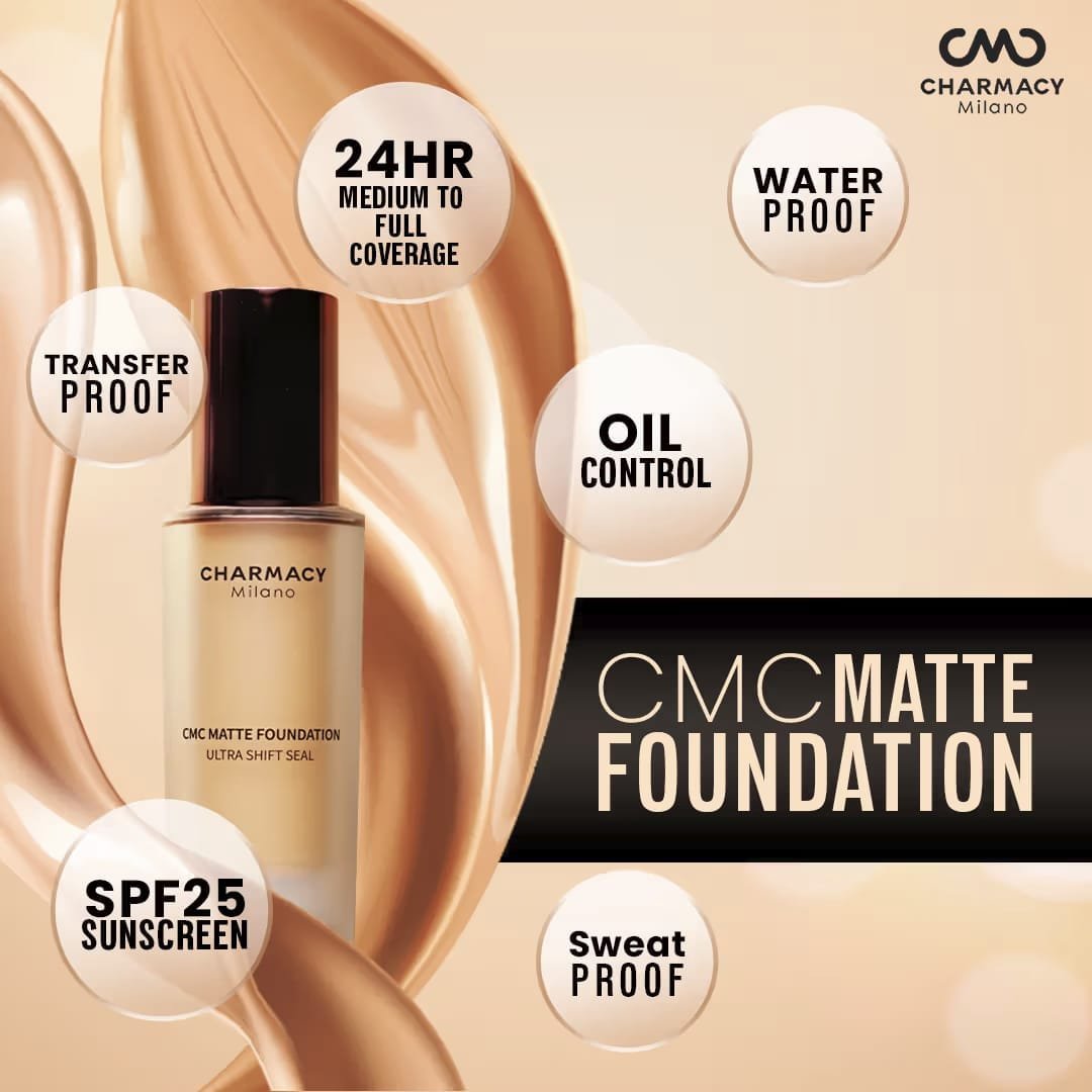 CHARMACY MILANO CMC MATTE FOUNDATION 51303 - 30ML