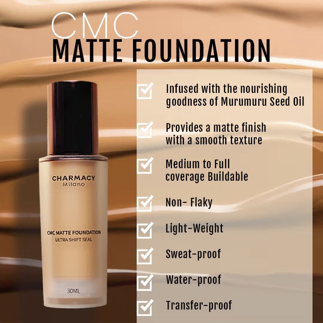 CHARMACY MILANO CMC MATTE FOUNDATION 51303 - 30ML