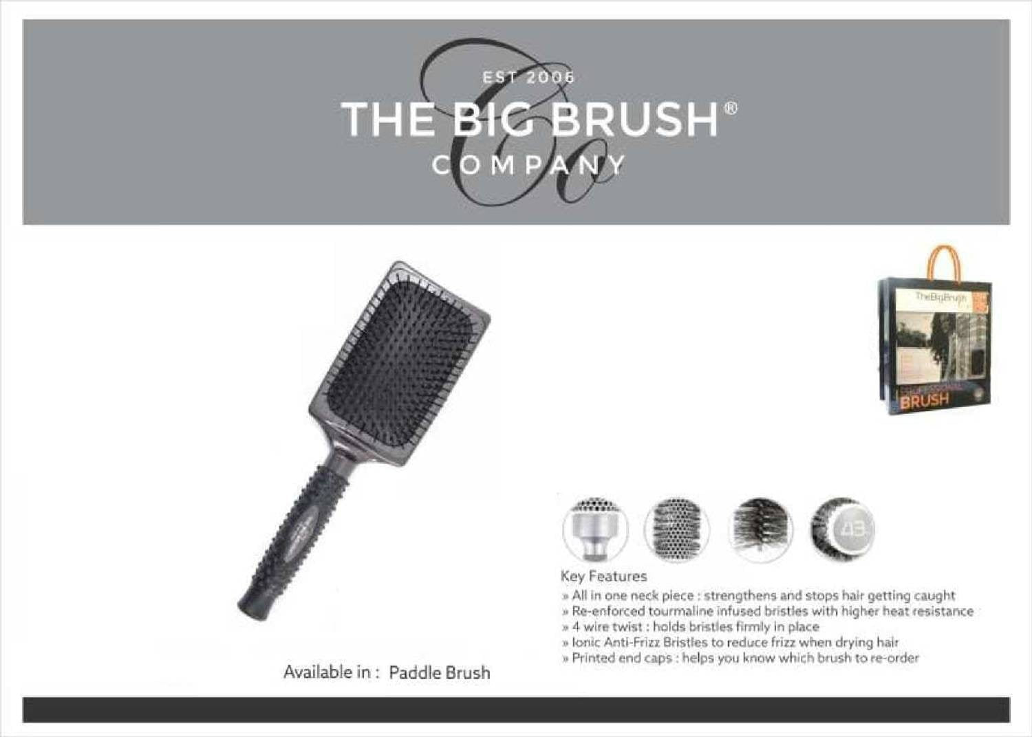 THE BIG BRUSH COMPANY PROFESSIONAL BRUSH KIT (5 UNITS)