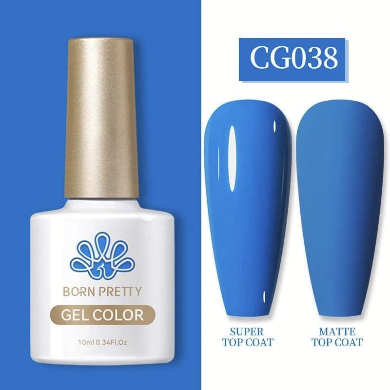 BORN PRETTY ALL SHINE ON ME GEL NAIL PAINT 10ML-BLUE FAMILY